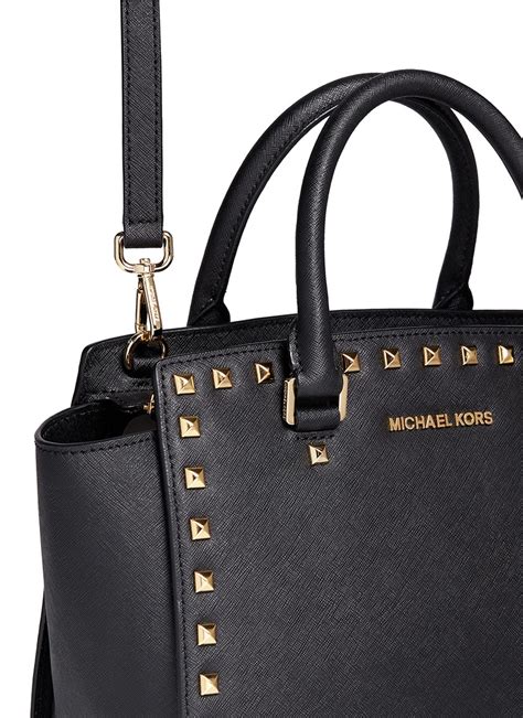 michael kors selma studded medium